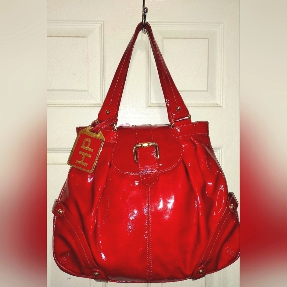 Dooney & Bourke - RARE!!! VINTAGE! RED Hayden Panettiere It Girl Bag! - Picture 8 of 16